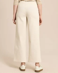 Wide Leg Jeans aus Baumwoll-Modal