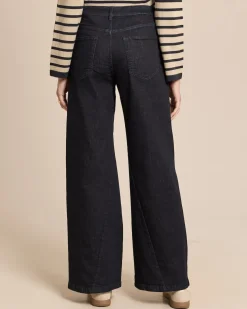 Wide Leg Jeanshose