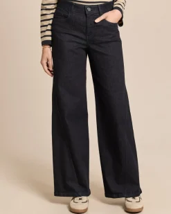 Wide Leg Jeanshose