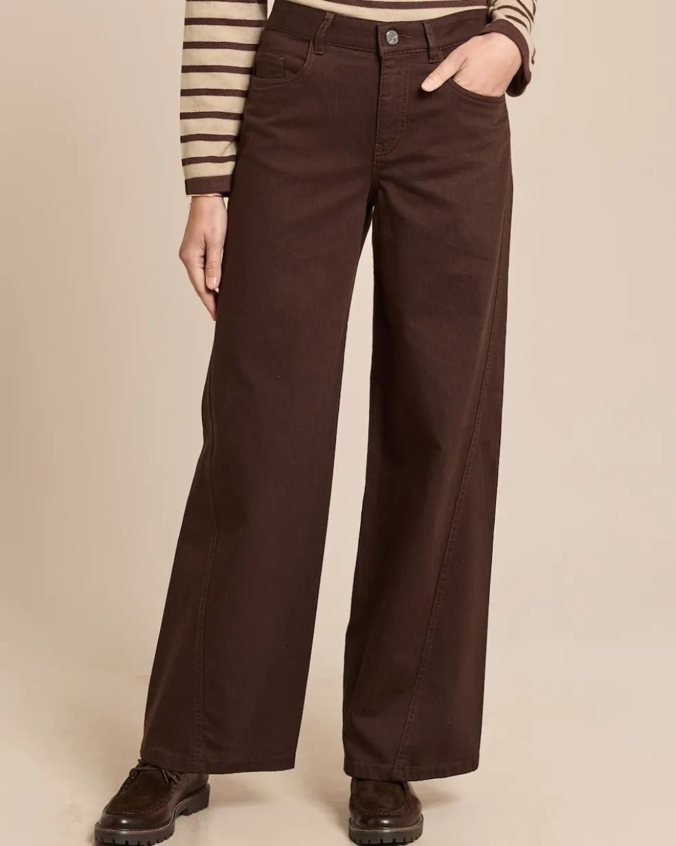 Wide Leg Jeanshose