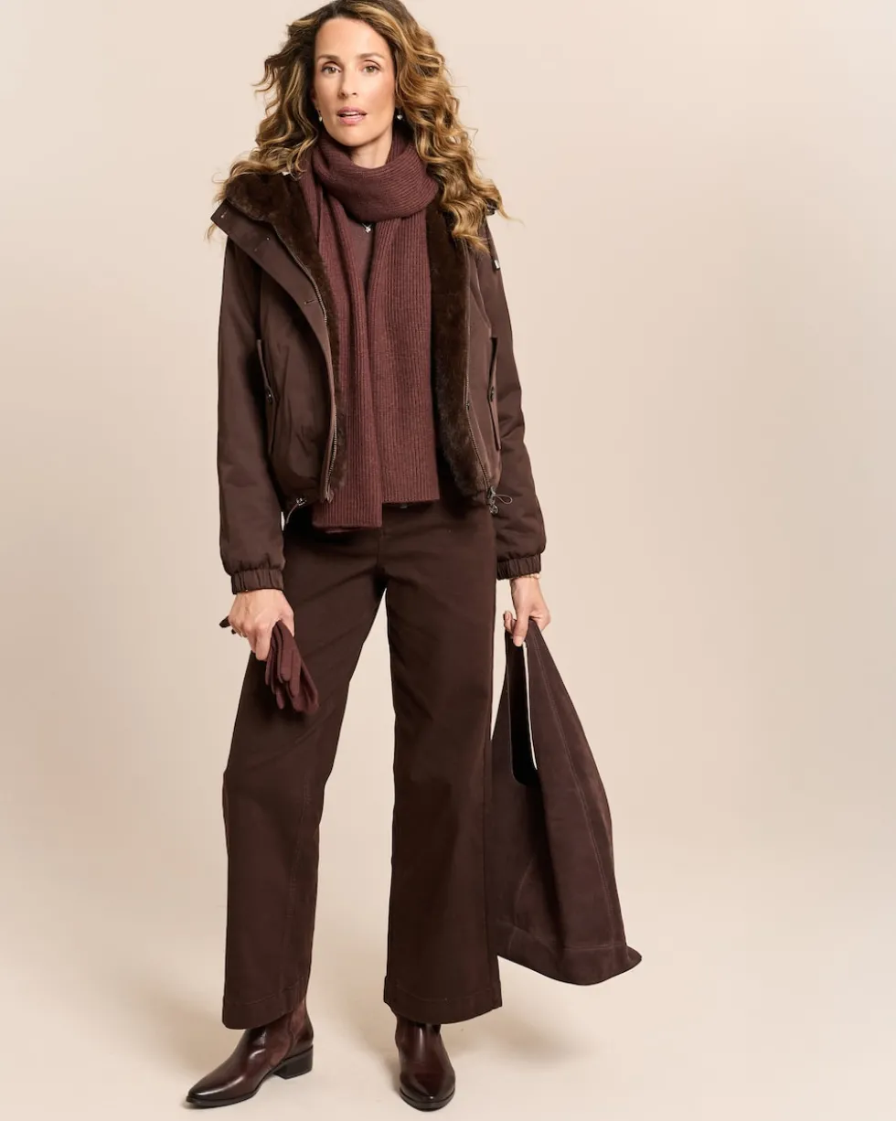 Wide Leg Jeans Hose Super Stretch