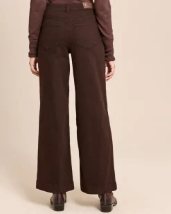 Wide Leg Jeans Hose Super Stretch