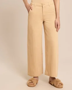 Wide-Leg-Jeans mit Teildehnbund