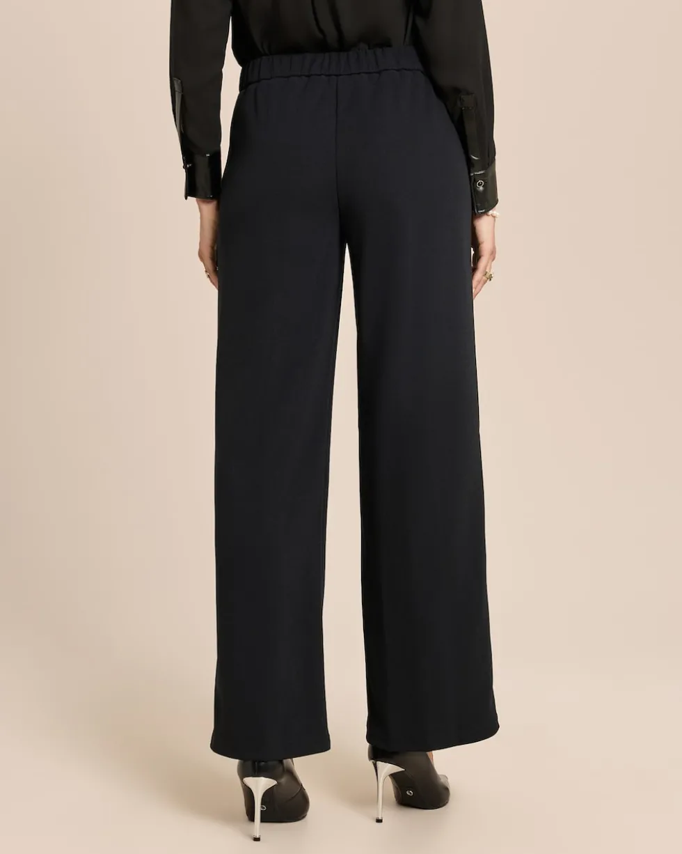 Wide Leg Joggpants mit Biese