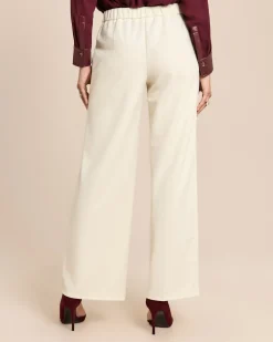 Wide Leg Joggpants mit Biese