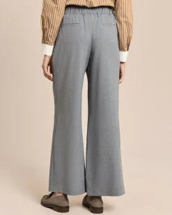 Wide Leg Stoffhose