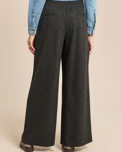 Wide Leg Stoffhose
