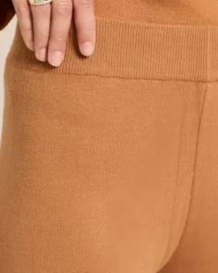 Wide Leg Strickhose