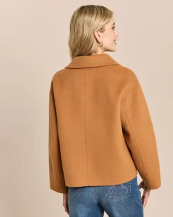 Wolljacke mit Teddy-Kragen