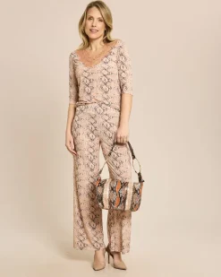 "Women Deluxe" Hose mit Snake Print