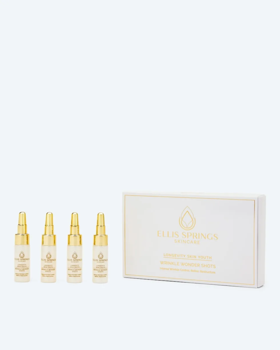 Wrinkle Wonder Shots, 4x 6 ml