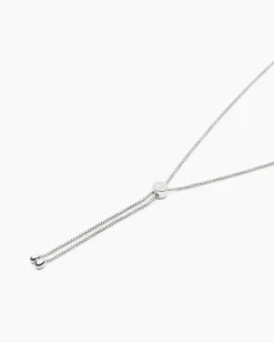 Y-Collier mit Zirkonia