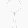 Y-Collier mit Zirkonia