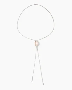 Y-Collier mit Zirkonia